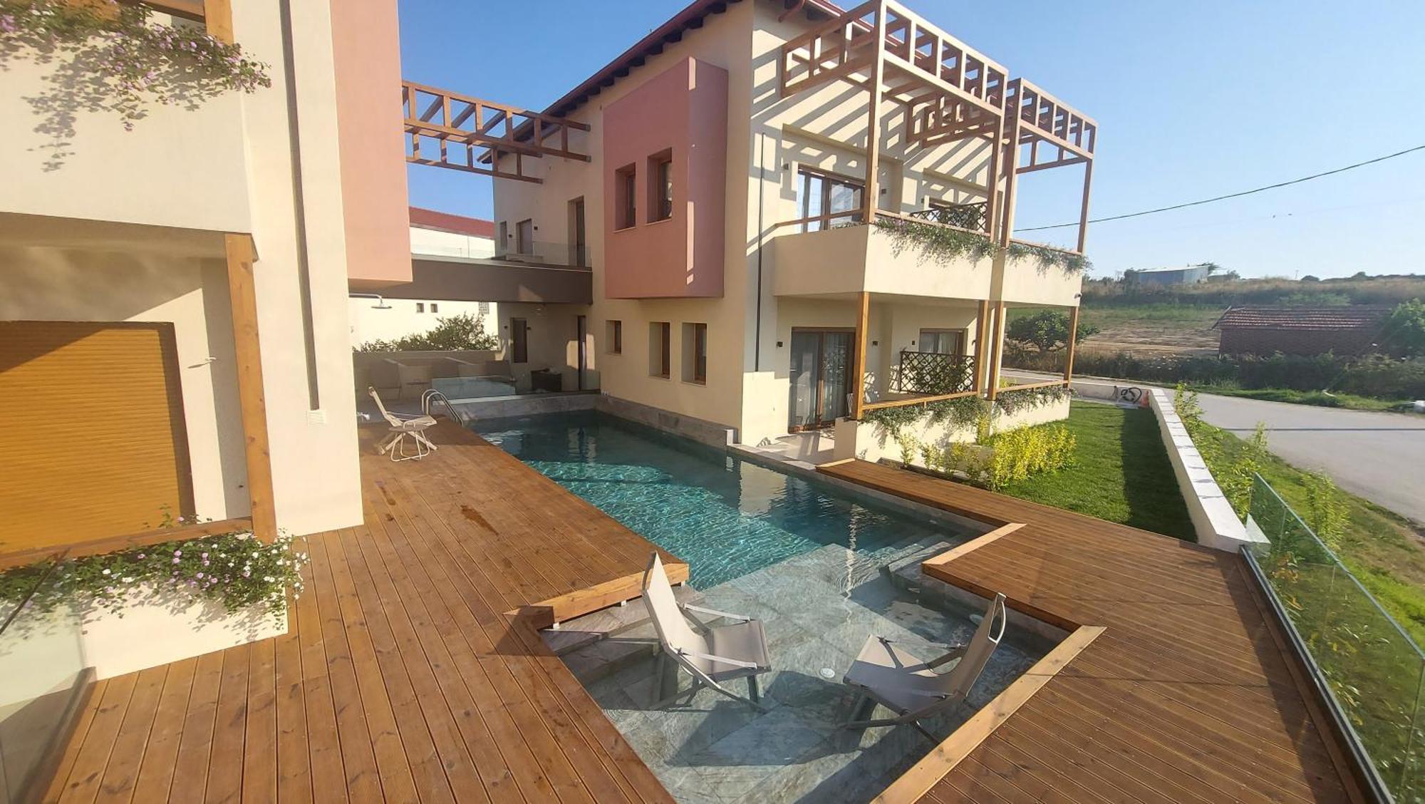 Kynara Elegant Living Aparthotel Ierissós Buitenkant foto
